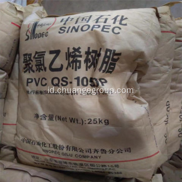 Resin PVC Sinopec berbasis etilen K67 QS-1050P